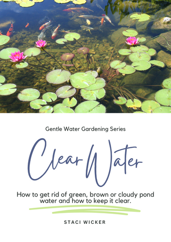 Clear Water: How to get rid of green, brown, or cloudy pond water and how to keep it clear -- eBook