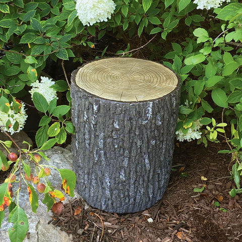 Faux Oak Stump Cover